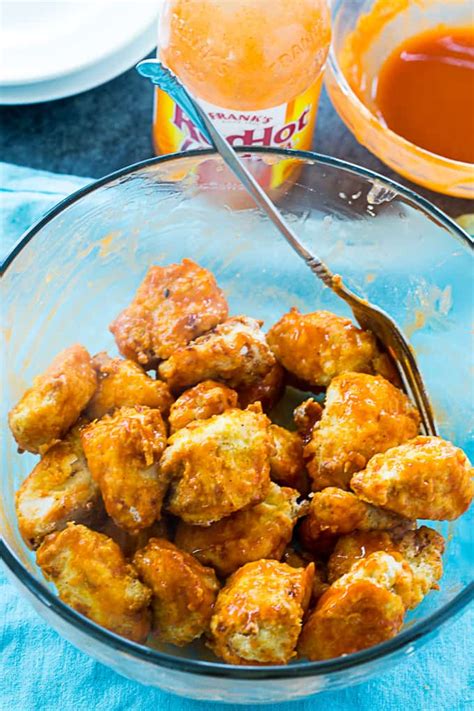 Air Fryer Buffalo Chicken Bites Skinny Southern Recipes