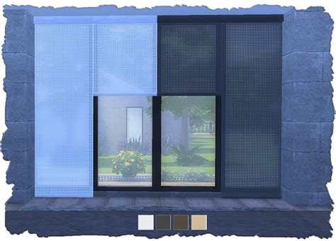 My Sims 4 Blog Curtains And Blinds By Devilicious