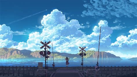 Original Scenery Background Summer Has Come！ Pixiv Anime