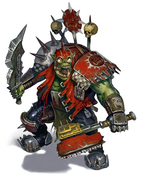 Image Evil Sunz Ork By Diegogisbertllorens Warhammer 40k