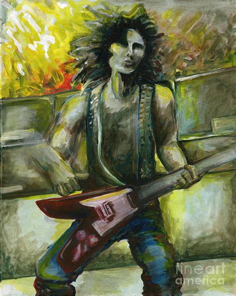 Rock Star Painting By Jessica Sturges Fine Art America