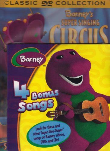 Barney Barney Super Singing Circus Dvd Color Ntsc 45986091307 Ebay