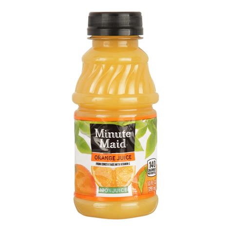 Minute Maid Orange Juice 10 Oz 24 Ct Galaxy Express