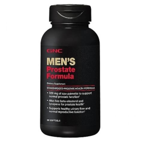 men s prostate formula 60 capsule gnc