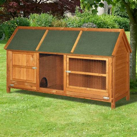 Home And Roost Balmoral Giant 8ft Luxury Rabbit Hutch