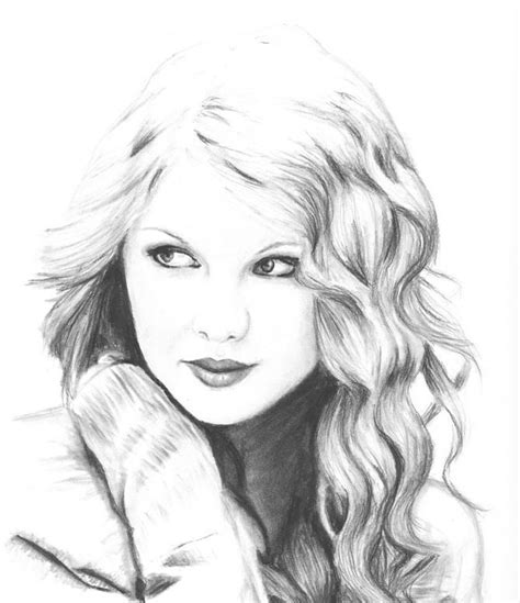Taylor Swift Drawing 2 By Sammilightwood On Deviantart