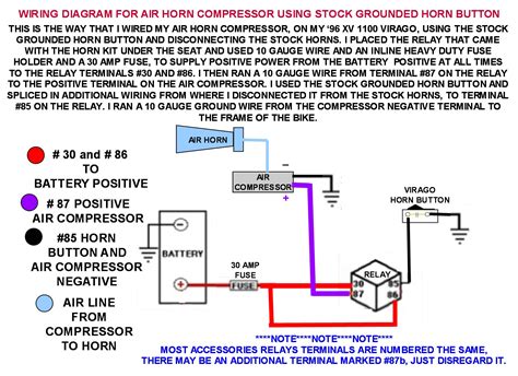 Basic Wiring Diagram For Car Horn
