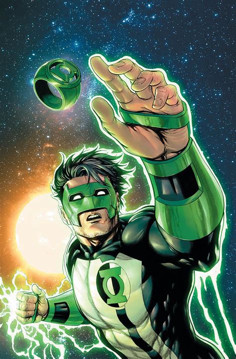 Dc Comics Universe And Hal Jordan And The Green Lantern Corps