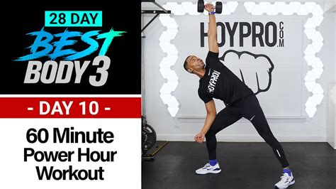 60 Minute Power Hour Hiit And Strength Workout Best Body 10 60