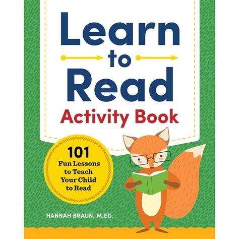 Learn To Read Activity Book 101 Fun Lessons To Teach Your Child To
