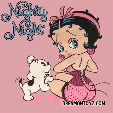 Betty Boop Pictures Archive Bbpa Betty Boop Good Night Images