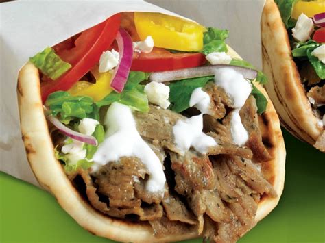 1 Gyro Flatbread Sandwich At Quiznos Canada With Any Purchase On