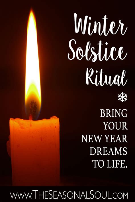 A Simple Winter Solstice Ritual To Manifest Your New Year Dreams The