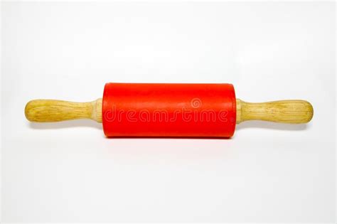 Children S Rolling Pin For Dough Stock Image Image Of Closeup Wooden