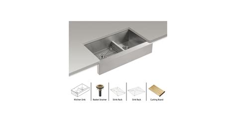 Kohler Vault K 3945 Package Bv Complete Kitchen Sink And