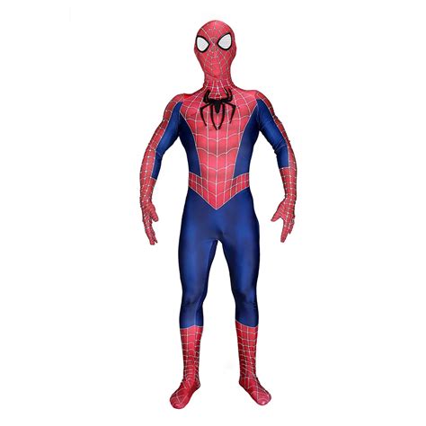 Raimi Spiderman Kostuum Costume 3d Print Fullbody Halloween Three