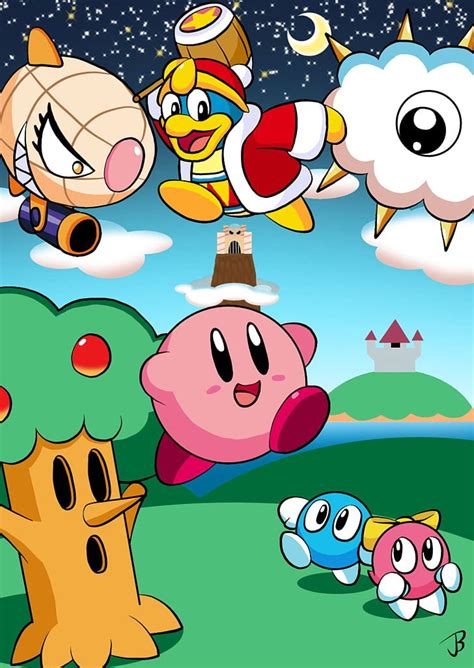 Kirbys Dream Land Kirbys Dream Collection Fan Art Png Clipart Art