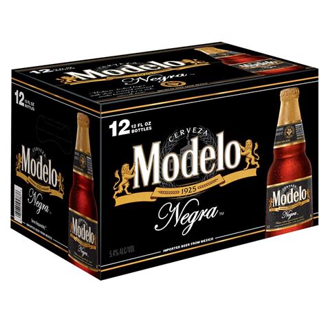 Modelo Negra Mexican Amber Lager Beer 12 Oz Bottles Shop Beer And Wine
