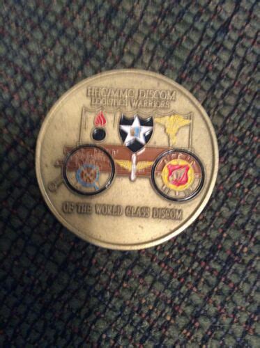 2nd Infantry Division Hhcmmc Discom Challengeexcellence Coin Ebay