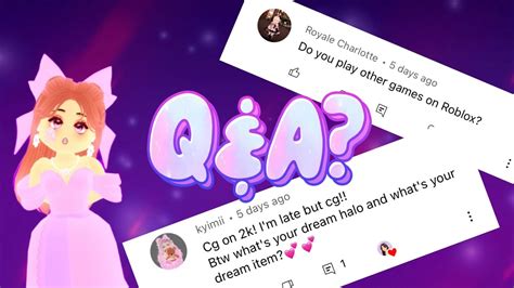 2000 Subscriber Qanda Answering Your Questions 💜 Youtube