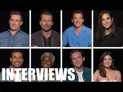 Top Gun Maverick Cast Interviews Miles Teller Jon Hamm Glen Powell