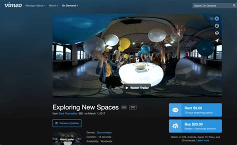 Introducing 360 Video On Vimeo The New Home For Immersive Storytelling