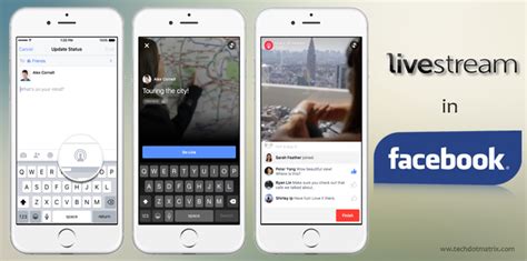 How To Live Stream In Facebook Techdotmatrix