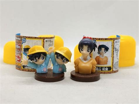 Furuta Detective Conan Case Closed Choco Egg Capsule Toys