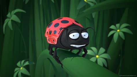 Free Download Cartoon 3d Ladybug For 1920x1080 1920x1080 For Your