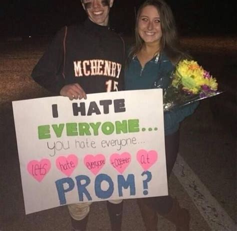 20 teenagers who have taking asking someone to prom to a whole new level cute homecoming