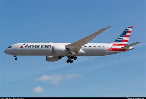 N An American Airlines Boeing Dreamliner Photo By Chris