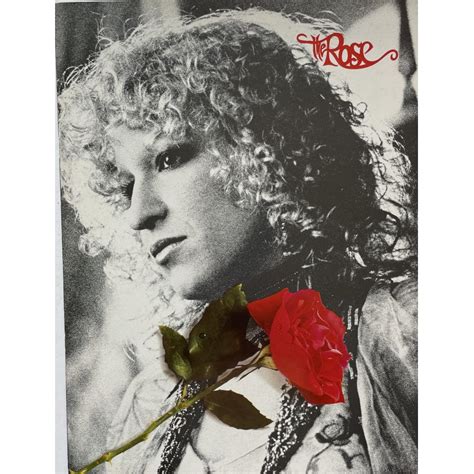 Bette Midler The Rose Movie Program From 1978 Beatle Memories