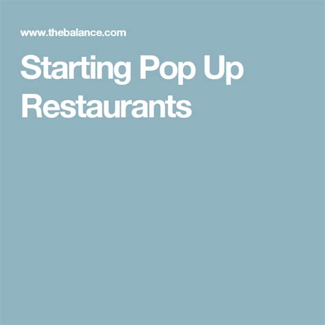 everything you need to know about starting a pop up restaurant pop up restaurant pop up best