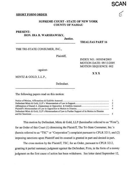 Cpy Document New York State Unified Court System