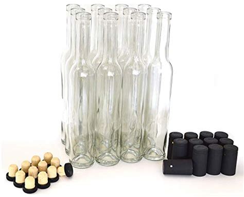 Top 10 375 Ml Glass Bottles Wine Making Bottles And Corks Sroodon