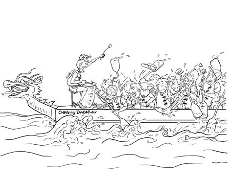 Dragon boat festival, also known as duanwu festival, is a traditional and important celebration in in 2021, dragon boat festival falls on june 14 (monday). Dragon Boat Drawing at GetDrawings | Free download