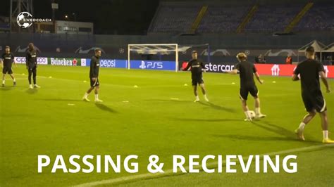 Chelsea Fc Passing Activiation Drills｜soccer Passing And Recieving