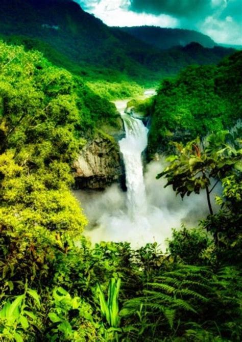 Tropical Waterfall Breathtaking Places Places To Travel Places