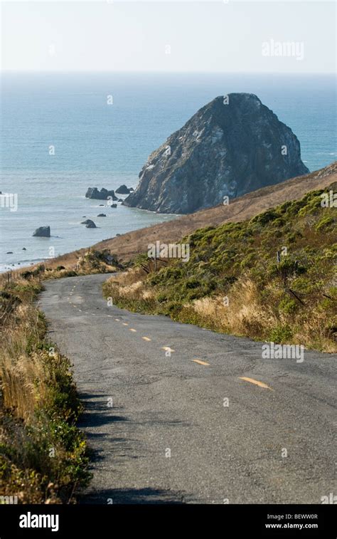 Mattole Road Along Californias Lost Coast Stock Photo Alamy