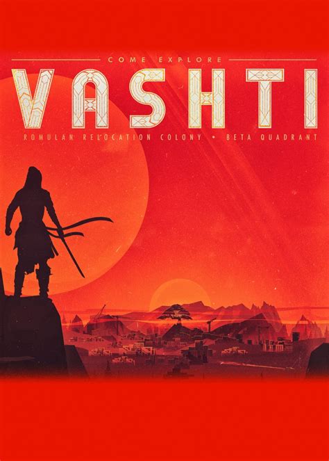 Vashti Poster By Star Trek Displate