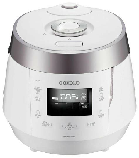 Check my unbiased reviews of these top 8 models. Cuckoo CRP-P1009S Electric Heating Pressure Rice Cooker White