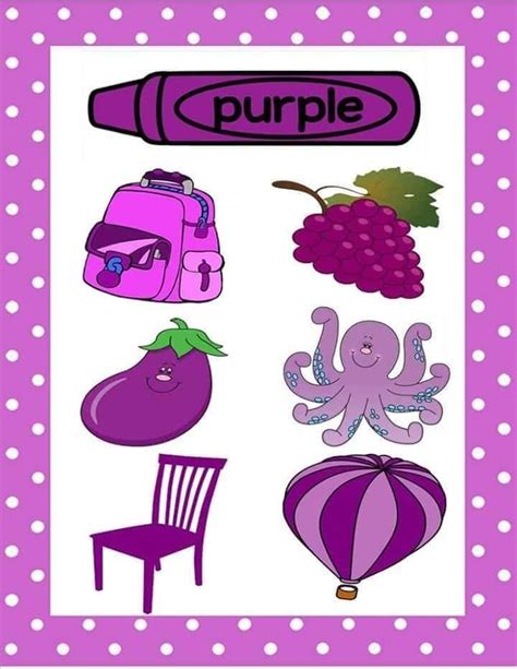 ~katarina~purple Preschool Color Activities Preschool Colors Color