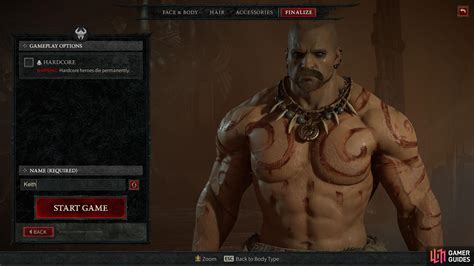 Character Customization In Diablo Iv Basics Getting Started