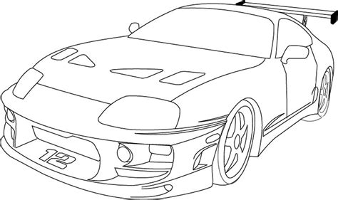 Toyota Supra Colouring Pages Gerald Johnson S Coloring Pages