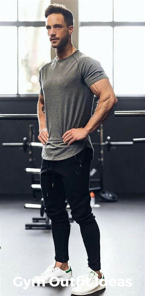 9 Gym Outfit Ideas For Men Mens Workout Clothes Mens Outfits Gym Outfit Men