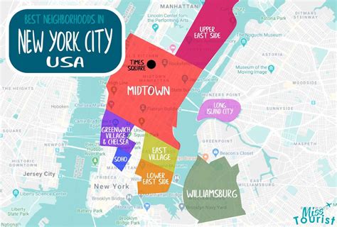 Where To Stay In New York City TOP Areas A Map