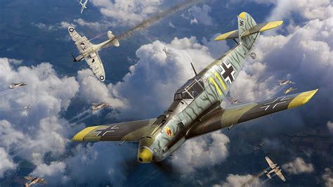 German Medium Bomber Messerschmitt Bf109 1080p Heinkel He 111
