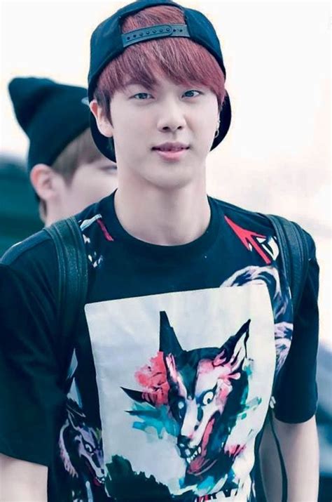 I Love When Jin Used To Wear Hats So Handsome
