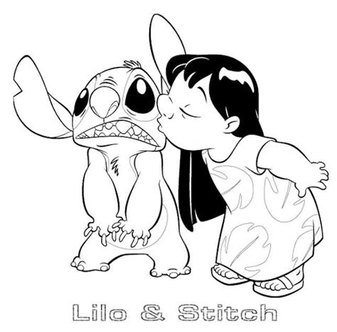 The figure who invented the stitch character named sanders. Coloring Pages Fun: Lilo Stitch Coloring Pages