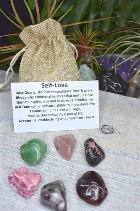 Self Love Crystals Self Love Set Gemstones Self Love Stones Etsy